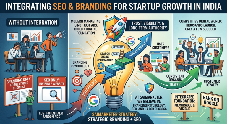 Why Startups in India Need SEO and Branding Together for Long-Term Growth